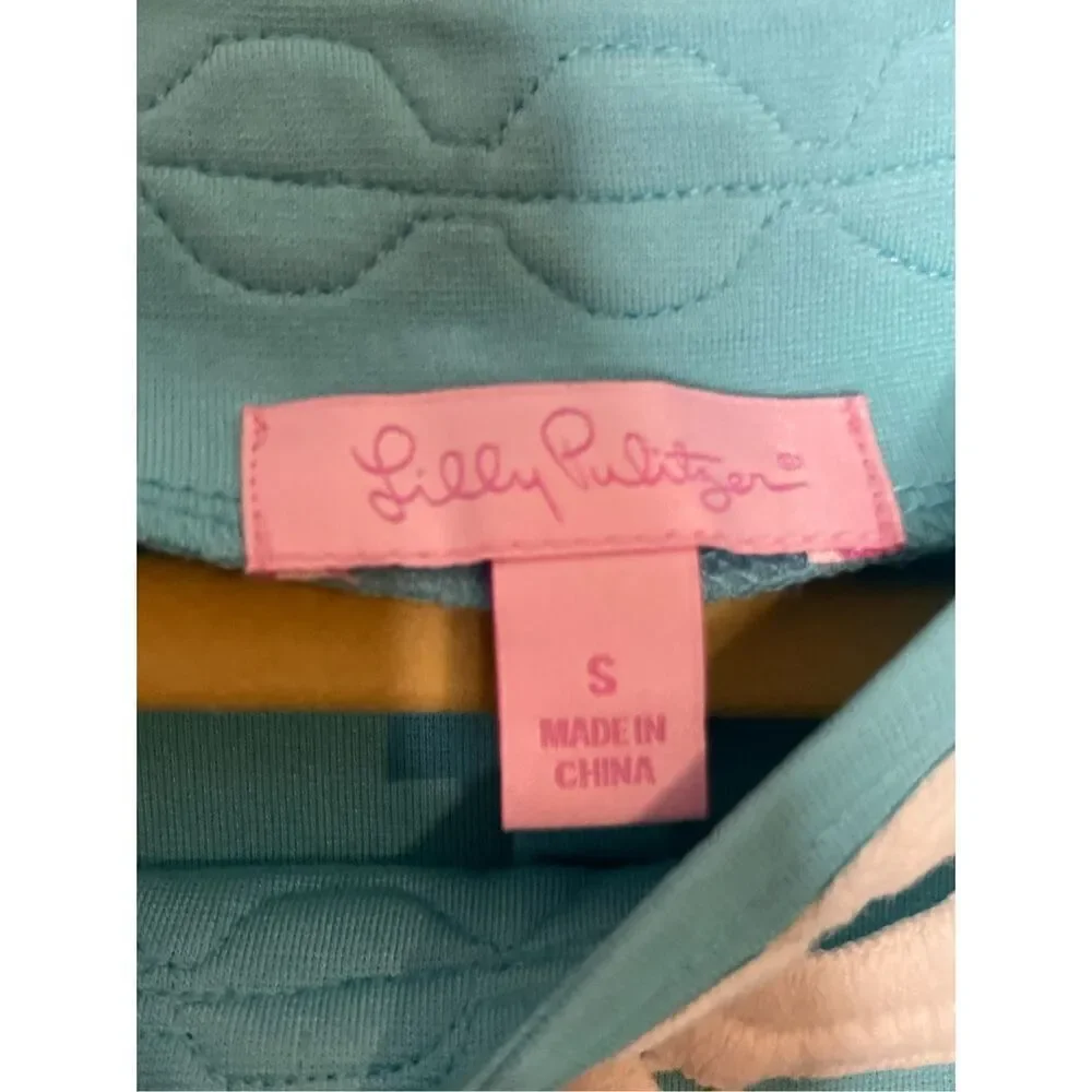 Lilly Pulitzer Jonah Shift Belted Dress Shorely Blue Women’s Size Small
